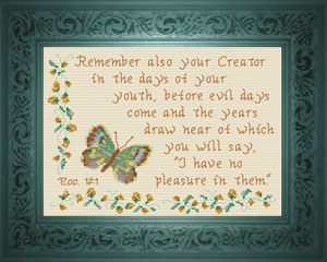 Remember Your Creator Ecclesiastes 12:1